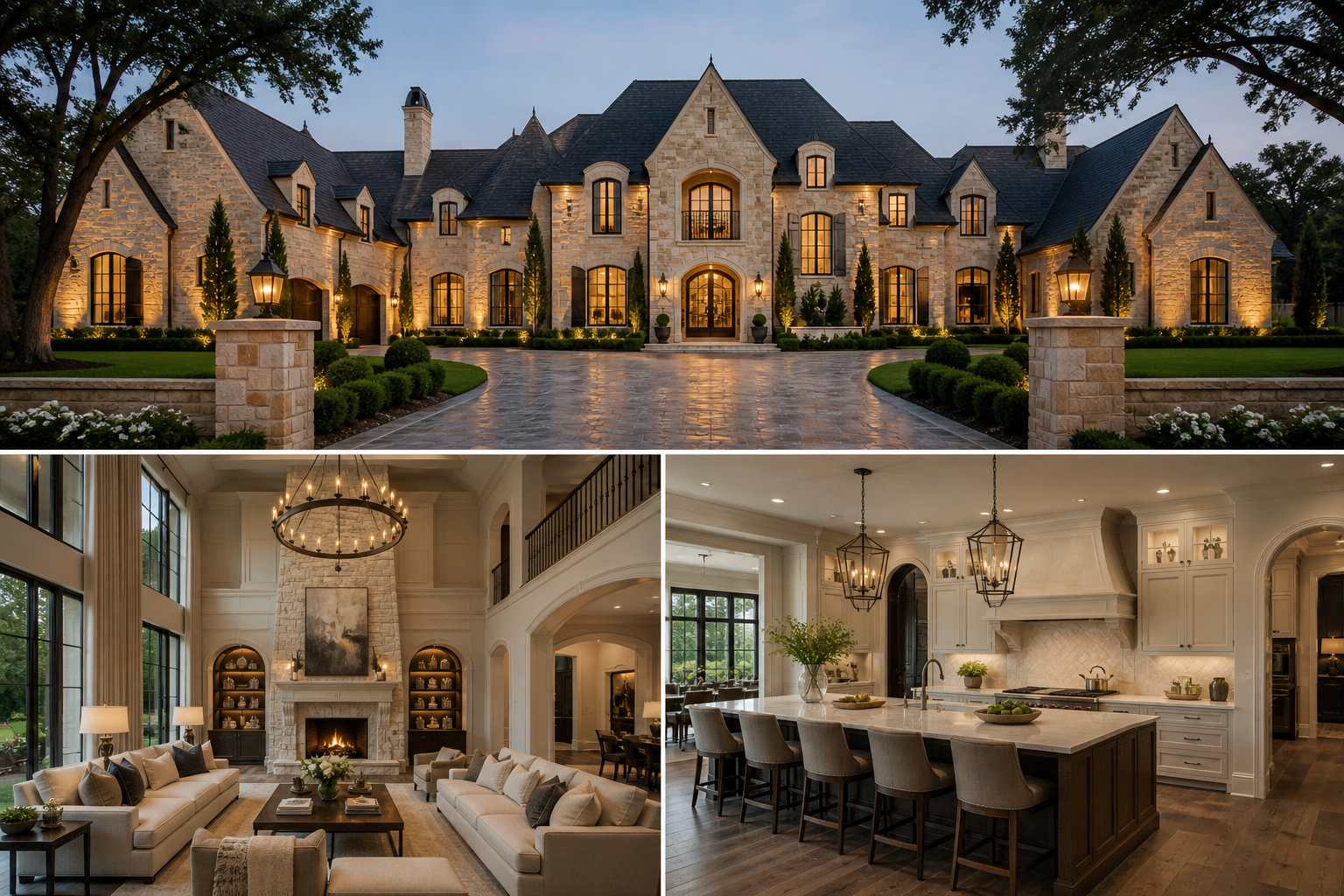 Luxury custom estate home Southlake Texas
